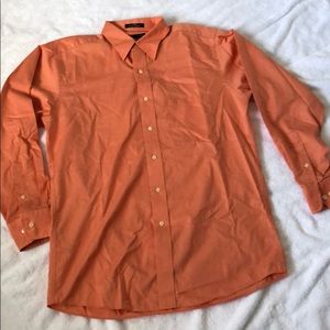 Chaps Twill Orange Men’s dress shirt -M